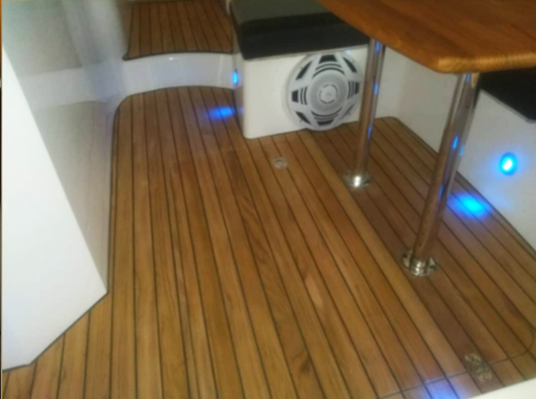 303 2 em projeto de piso teka para embarcação — Zimarine
