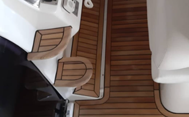 arm5 em projeto de piso teka para embarcação — Zimarine