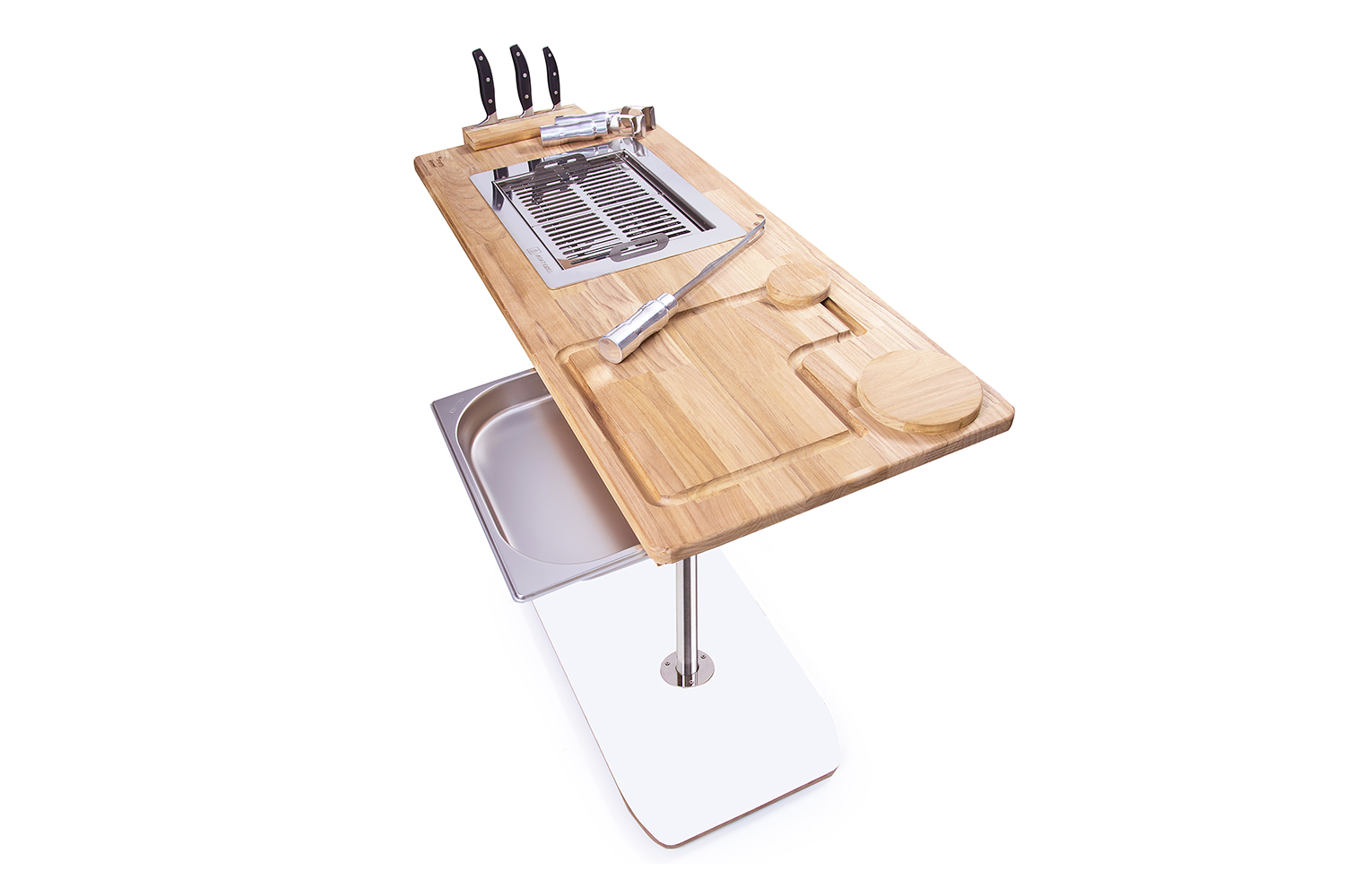 mix gourmet plus 6 em projeto de piso teka para embarcação — Zimarine